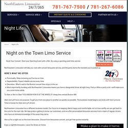 Night Out Limo in Boston - Boston Night Out Limo