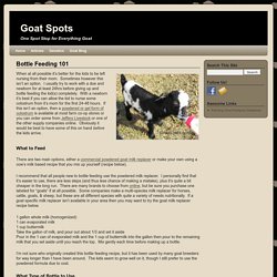 Goat SpotsGoat Spots