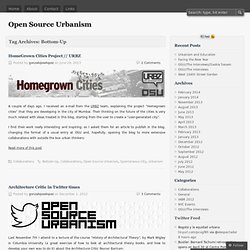 Bottom-Up « OpenSourceUrbanism