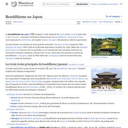 Bouddhisme au Japon