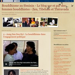 mai 2012 @ Bouddhisme au féminin - Le blog sur et par des femmes bouddhistes - Zen, Tibétain et Théravada