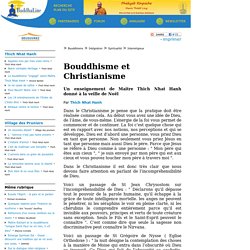 Bouddhisme et Christianisme