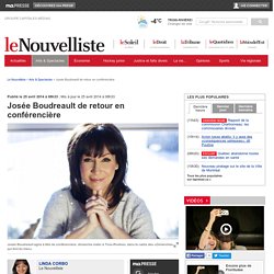 Josée Boudreault de retour en conférencière