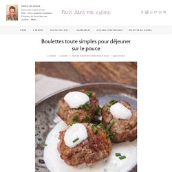 Boulettes de viande simples