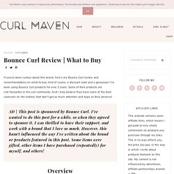 What to Buy - Curl Maven