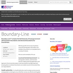 Boundary-Line - Britain's electoral and administrative boundaries