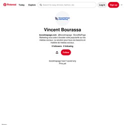 Vincent Bourassa (boostmapage) - Profile
