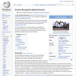 Louise Bourgeois - Wikipedia