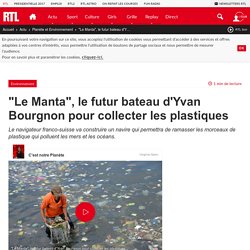 "Le Manta", le futur bateau d'Yvan Bourgnon pour collecter les plastiques