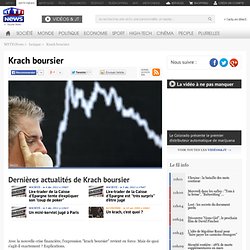 Krach boursier - Lexique et actualités de Krach boursier