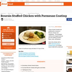 Boursin Stuffed Chicken Recipe - Chicken Cooked with Boursin Parmesan Stuffing