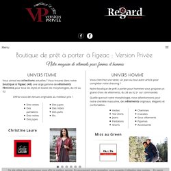 Boutique de prêt à porter à Figeac : Version Privée