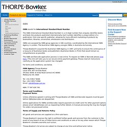 Bowker - ISBN