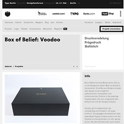 Box of Belief: Voodoo[Schick]