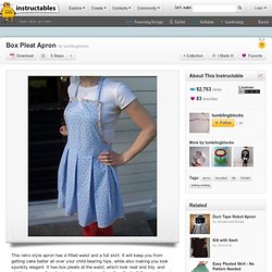 Box Pleat Apron