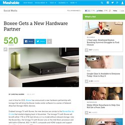 Boxee Gets a New Hardware Partner