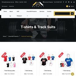 Boxing T-Shirts and Track Suits in Australia