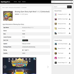 Boxing Gym Story Apk Mod 1.1.2 (Unlocked) - ApkAppALL