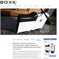 Boxx - The 1 meter Vehicle