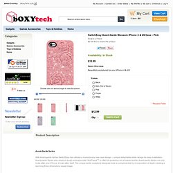 SwitchEasy Avant-Garde Blossom iPhone 4 & 4S Case - Pink