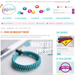 DIY - Faire un bracelet tressé pour Homme avec des lacets