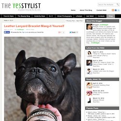 Leather Lanyard Bracelet Maeg-it Yourself & THE YESSTYLIST - Asian...