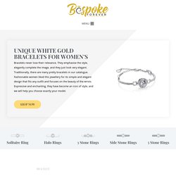 Buy Unique White Gold Bracelets for Women’s