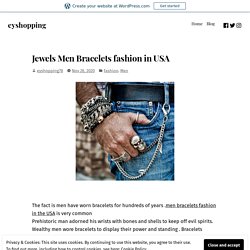 Jewels Men Bracelets fashion in USA – eyshopping