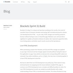 Brackets Blog - The Free, Open Source Code Editor for the Web