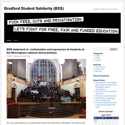Bradford Student Solidarity (BSS)