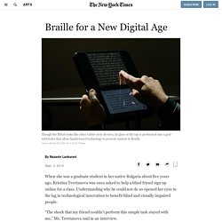 Braille for a New Digital Age