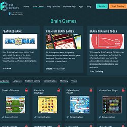 Play Brain Games — Fitbrains.com