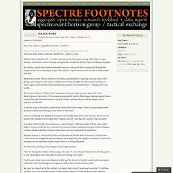 spectre footnotes