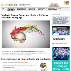 Brain Teasers And Games To Test Your Brain