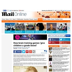 How brain training games 'give children a grade boost'