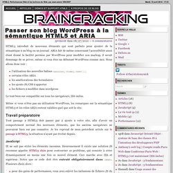 BrainCracking - Veille technologique sur les applications Web
