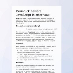 Brainfuck beware: JavaScript is after you!