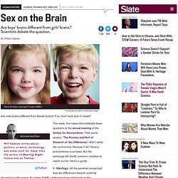 Boys’ brains, girls’ brains: How to think about sex differences in psychology