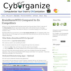 BrainStormWFO Compared to Its Competitors