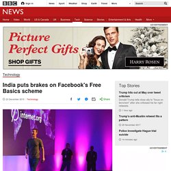 India puts brakes on Facebook's Free Basics scheme