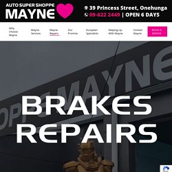 Brake Repairs Mechanics in Royal Oak