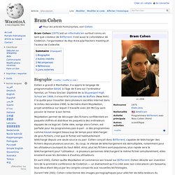 Bram Cohen Informaticien de génie