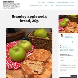 Bramley apple soda bread, 20p