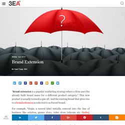 Brand Extension