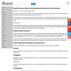 Brand Persona- Build an Amazing Brand Persona for Your Business