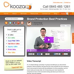 Brand Protection Best Practices