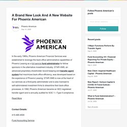 A Brand New Look And A New Website For Phoenix American - Phoenix American