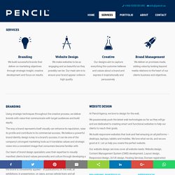 Pencil Branding & Digital- Saudi Riyadh Website design and development company - Services