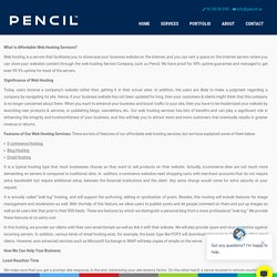 Pencil Branding & Digital- Saudi Riyadh Website design and development company - Web hosting