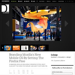 Branding Mozilla's New Mobile OS By Setting The Firefox Free